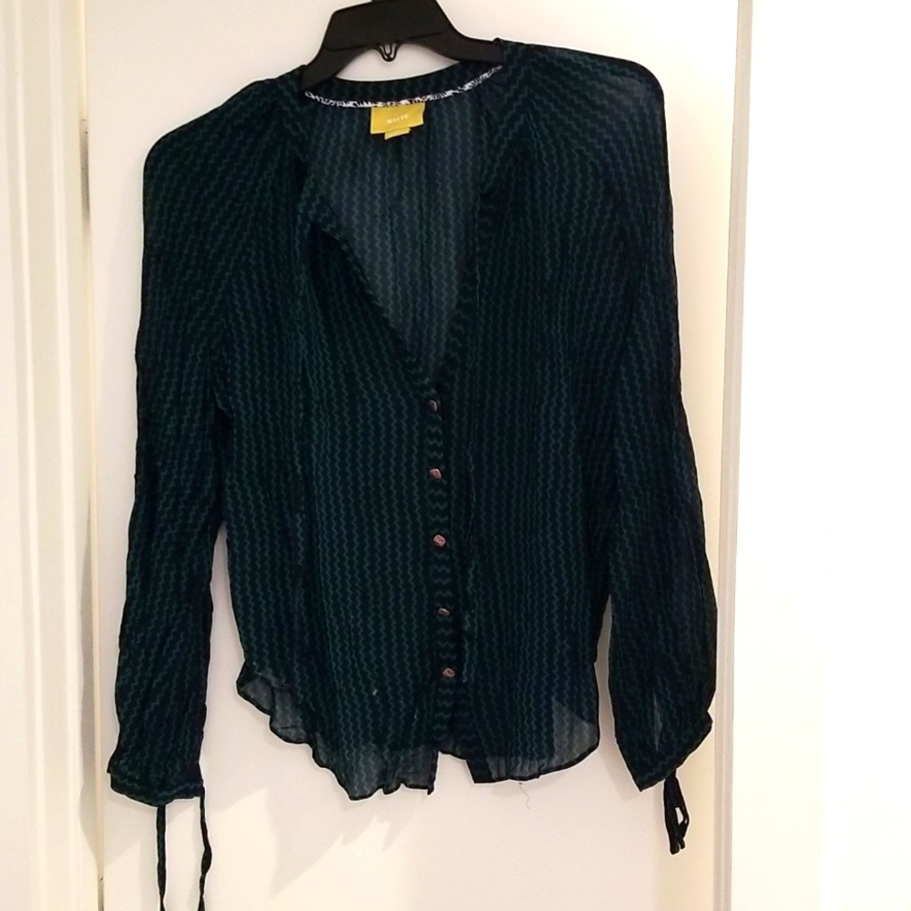 Maeve blouse size Large